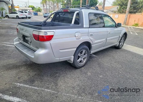 2005 Subaru Baja Turbo from USA, damaged, VIN 4S4BT63C956106083
